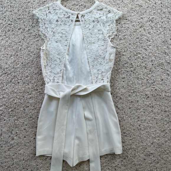 White Romper - Picture 2 of 4